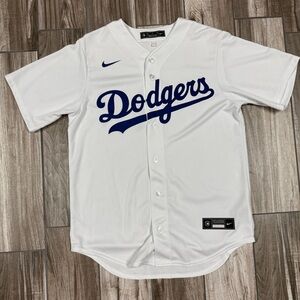 Nike White Dodgers Jersey - Mens medium